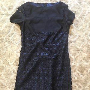 Muse laser cut shift dress